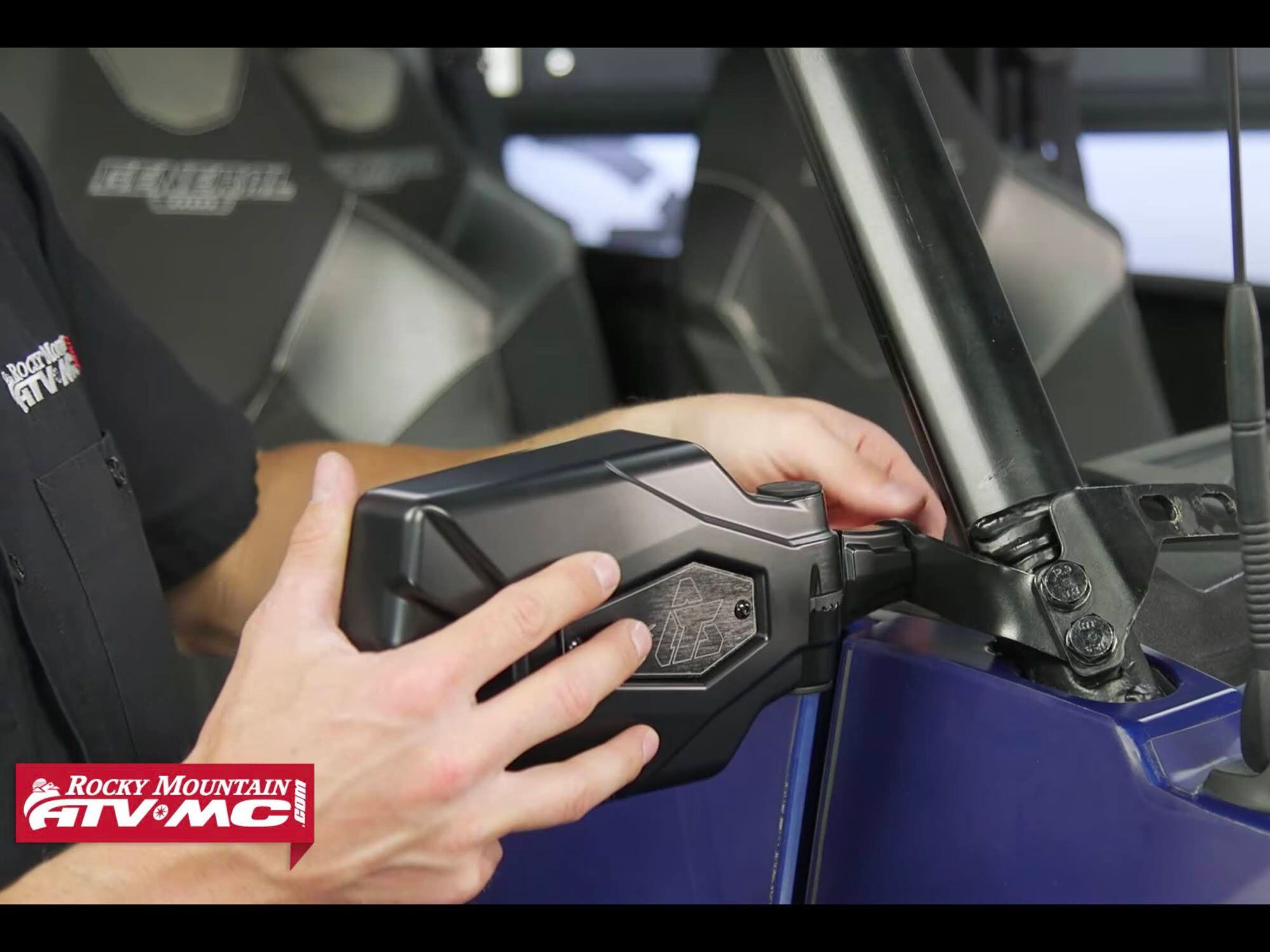 Rearview mirrors should be stock fare on every UTV, but until they are, Tusk has an elegant solution.