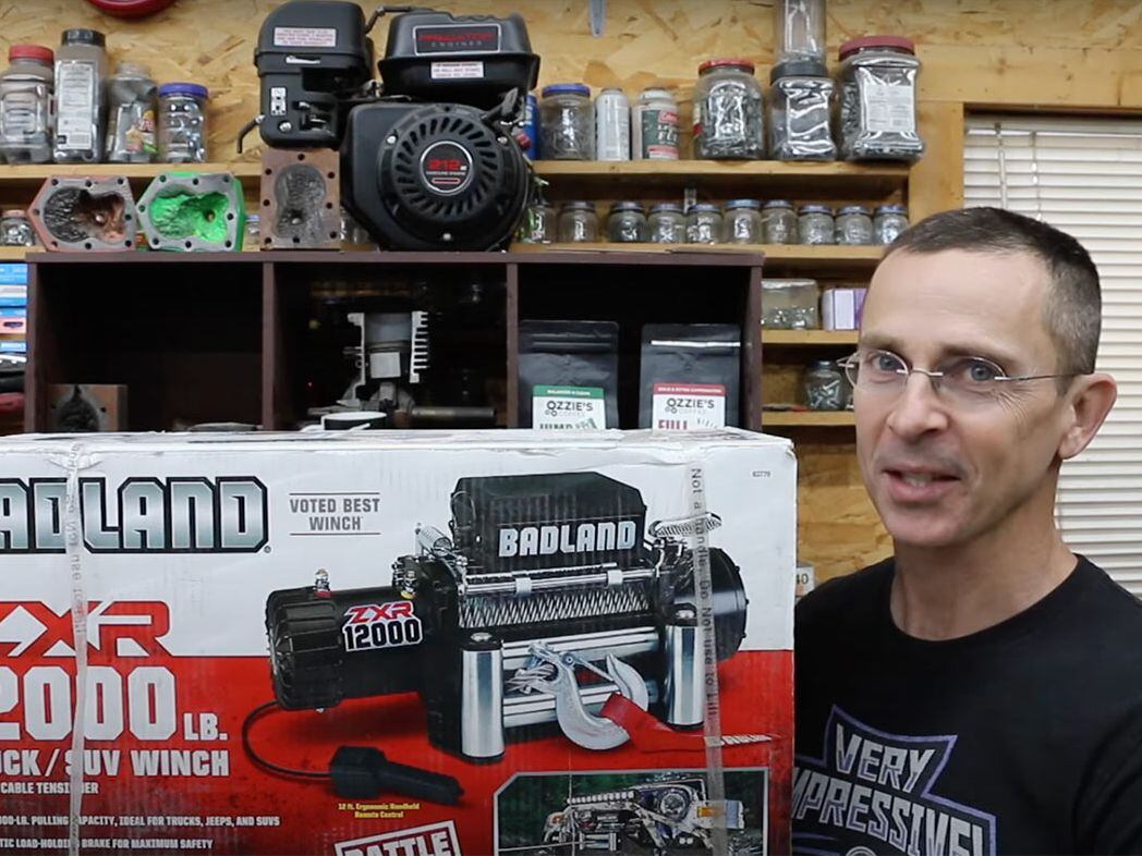 Watch Project Farm Test 12,000Pound Winches UTV Driver