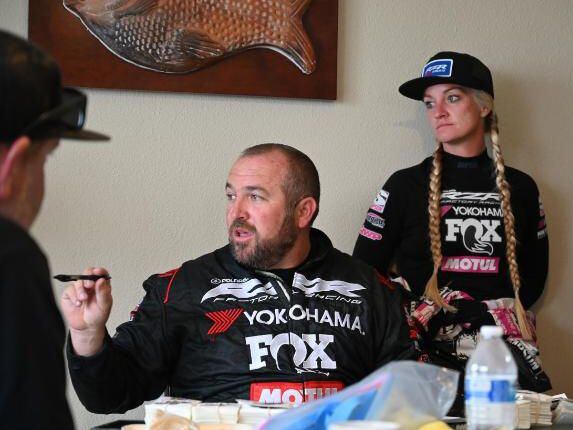 Having met in the desert, Kristen and Wayne Matlock share a great passion for off-road racing.