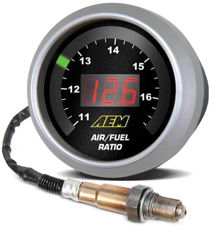 AEM WIDEBAND O2 AIR/FUEL RATIO UEGO GAUGE UTV Driver