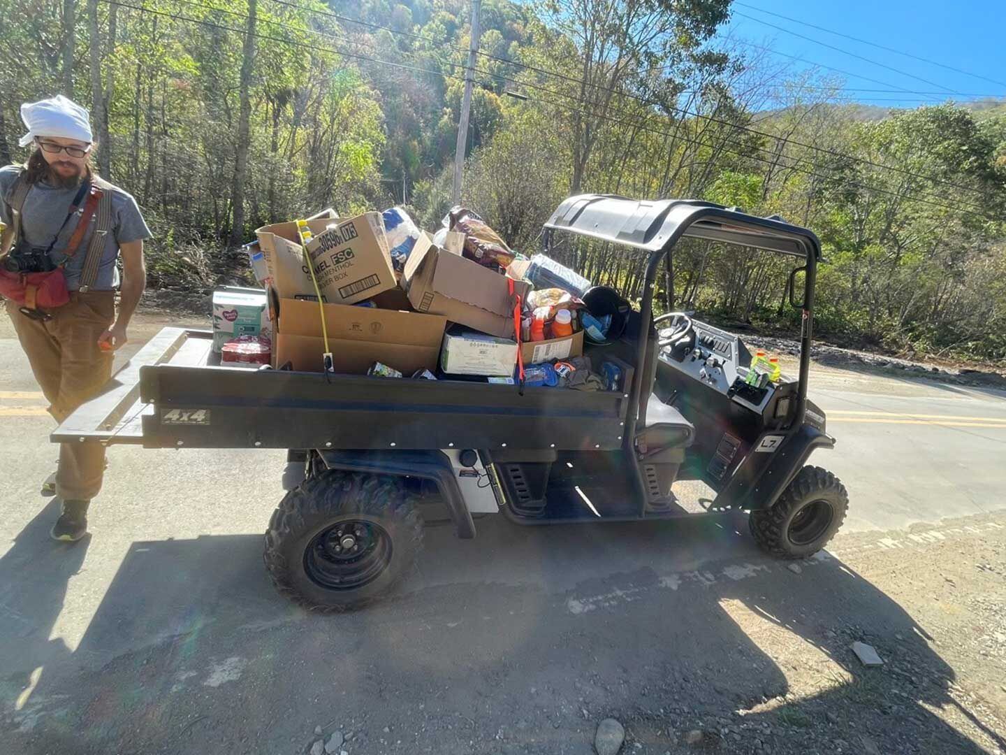 Landmaster Sends UTVs To Aid Helene Cleanup UTV Driver