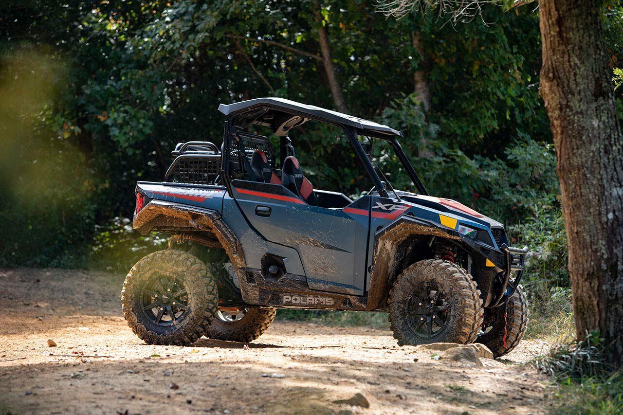 The 2022 Polaris General XP 1000 in the limited Trailhead Edition trim.