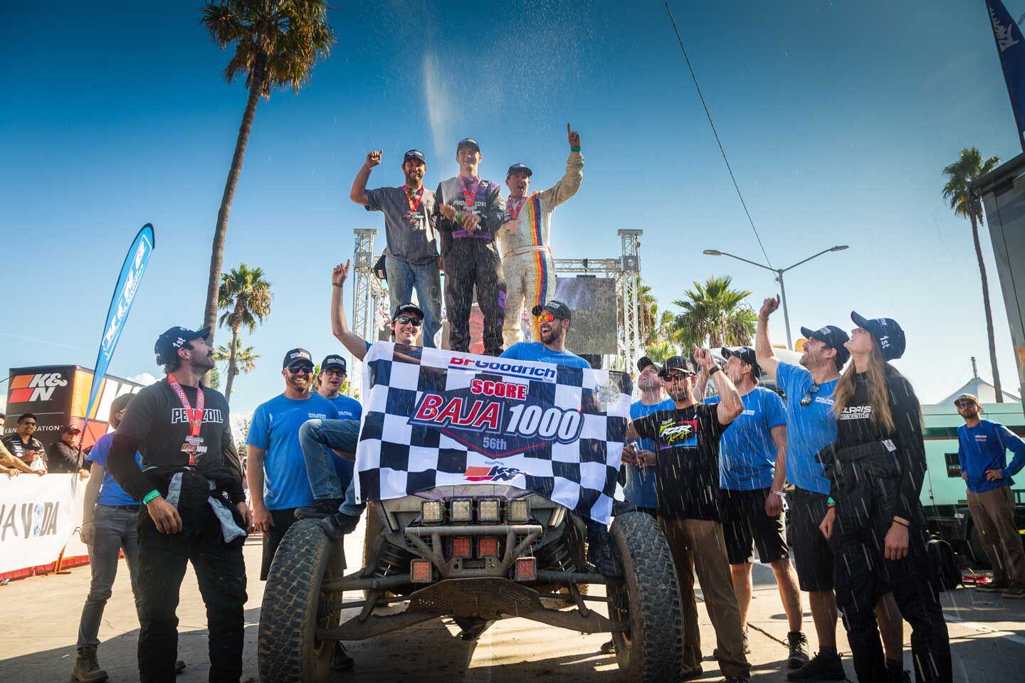 MacCachren’s win put an exclamation point on a season in which Polaris’ brand-new factory racing effort won the San Felipe 250, the Baja 400, and the Baja 1000.