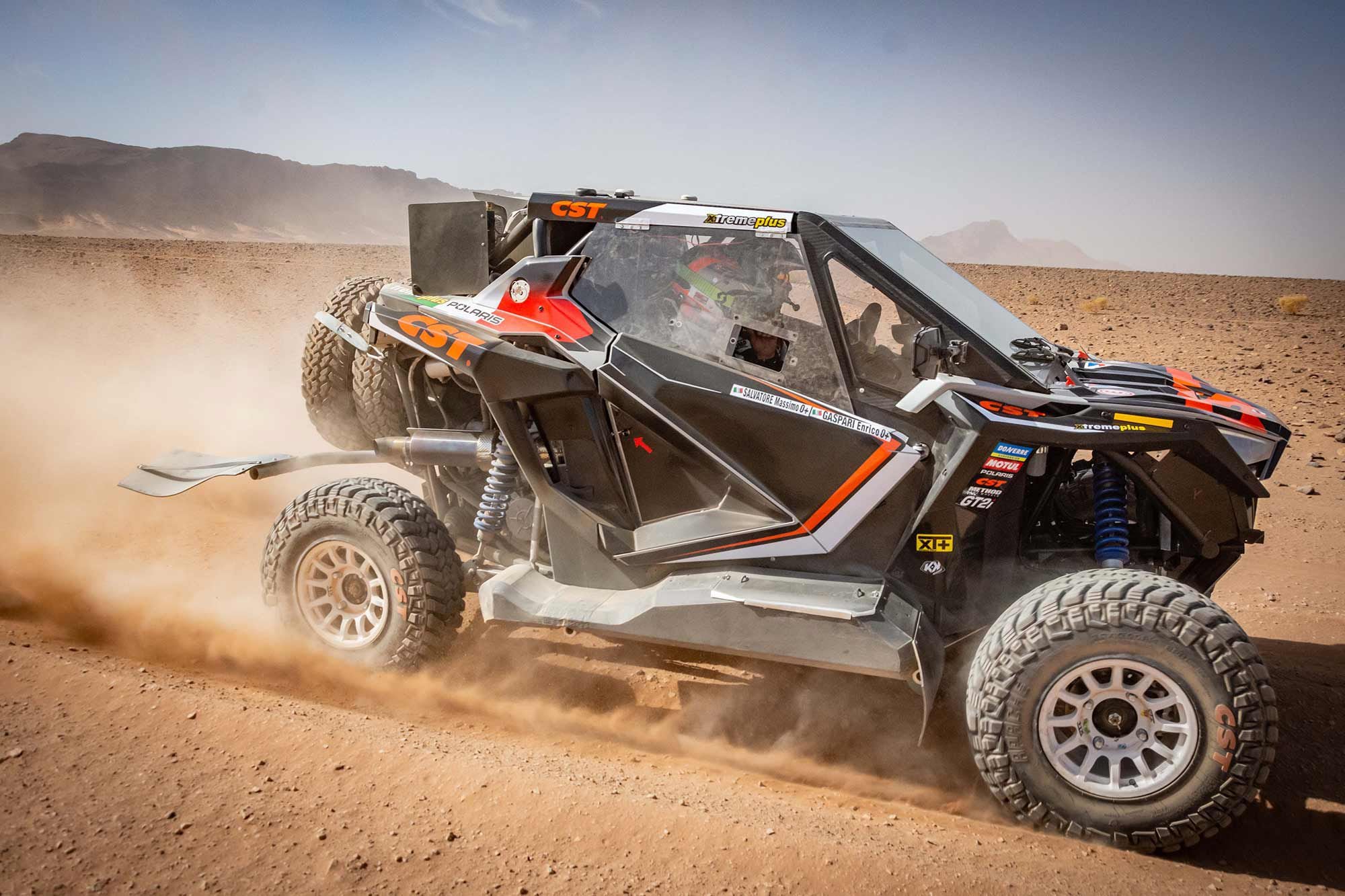 France’s Xtremeplus racing team took the Polaris RZR Pro XP to the global rally raid circuit this year, relying on its agility, speed, and durability.