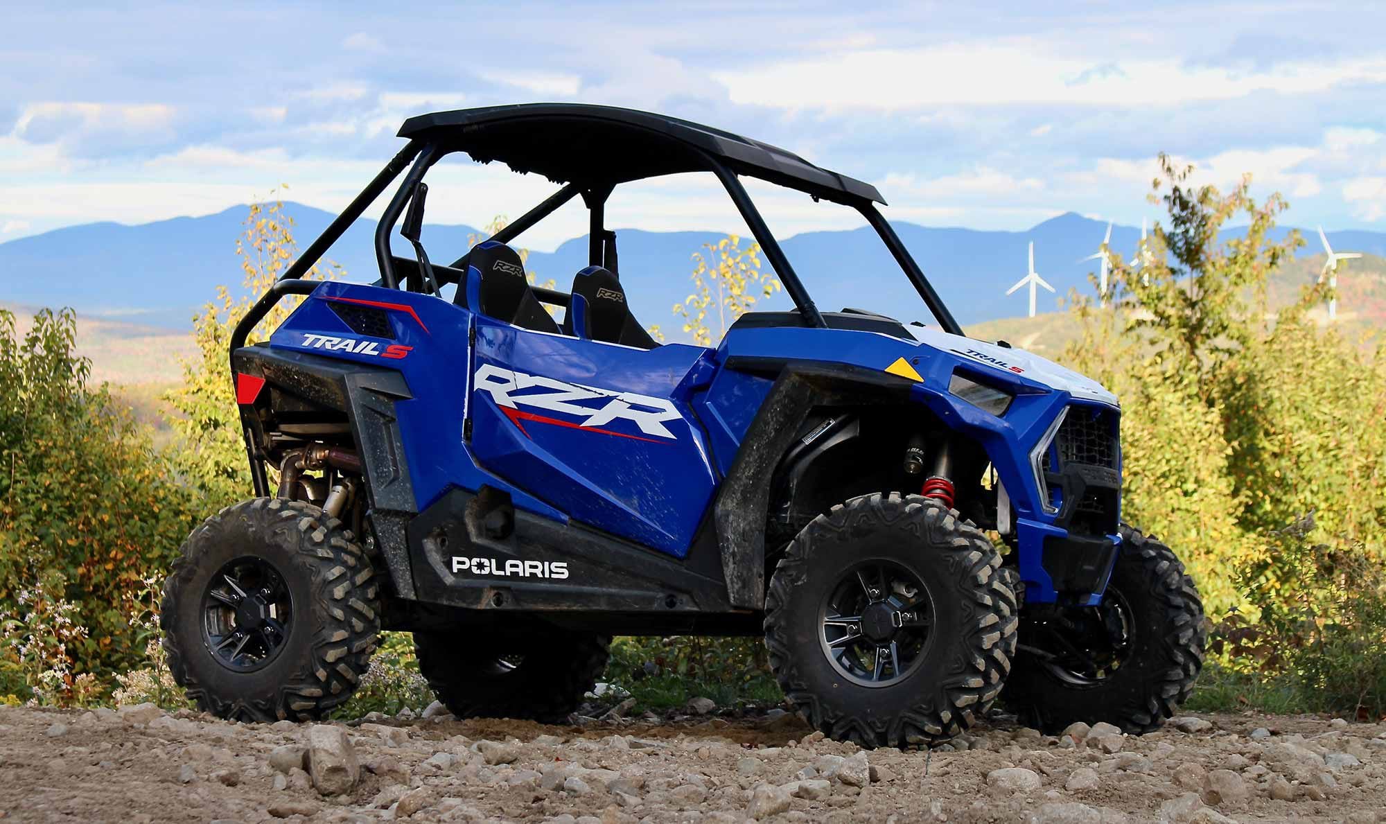 The 2021 RZR Trail S 1000 Premium shares its roots with earlier Polaris UTVs but is a much more refined machine.