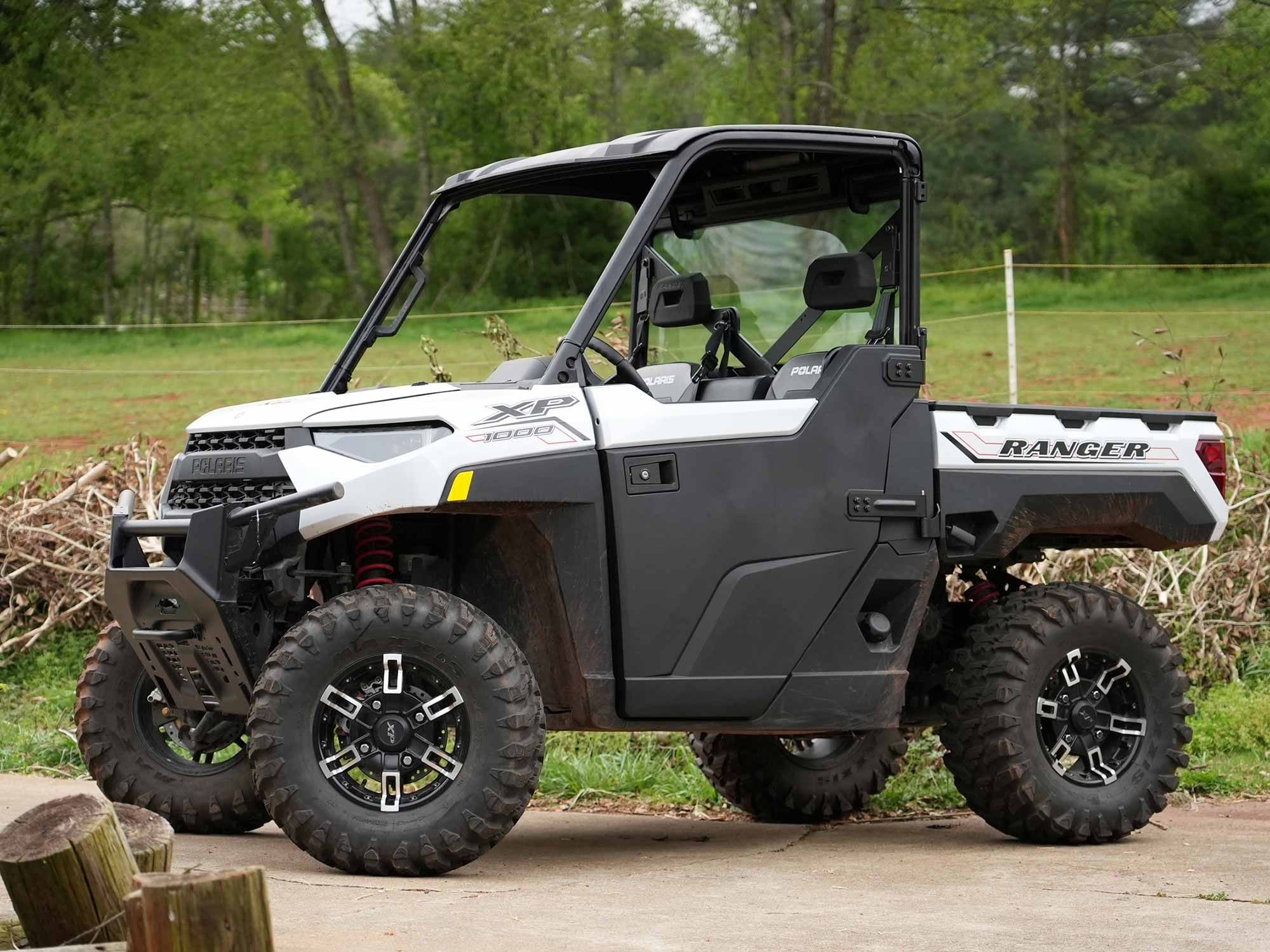 Sitting in the driveway or on a trail, the Ranger still looks good.