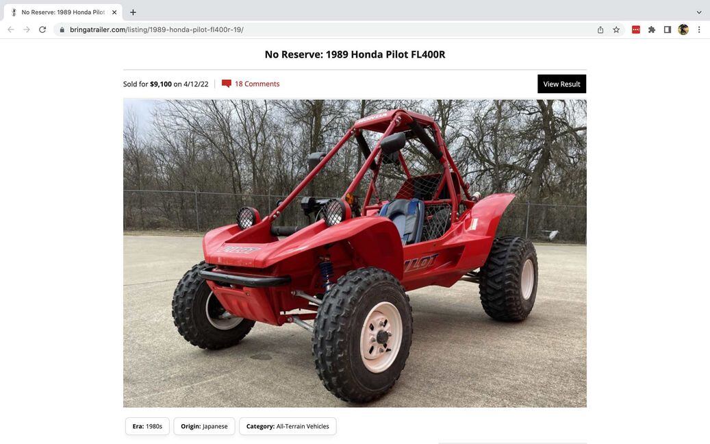 The Honda Pilot Is Still Having a Moment 33 Years Later UTV Driver