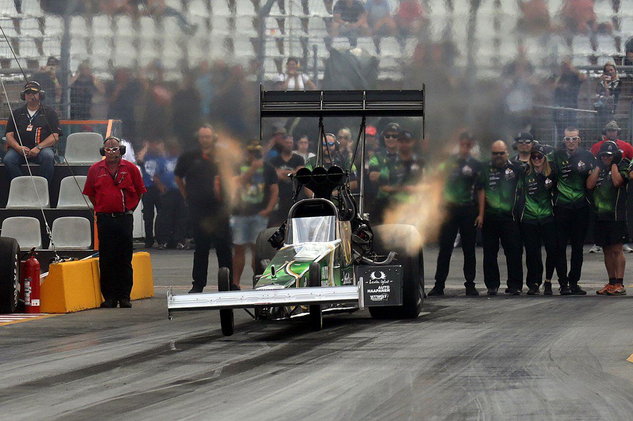 When it heard the Cadillac was on its way to… Well, you know.