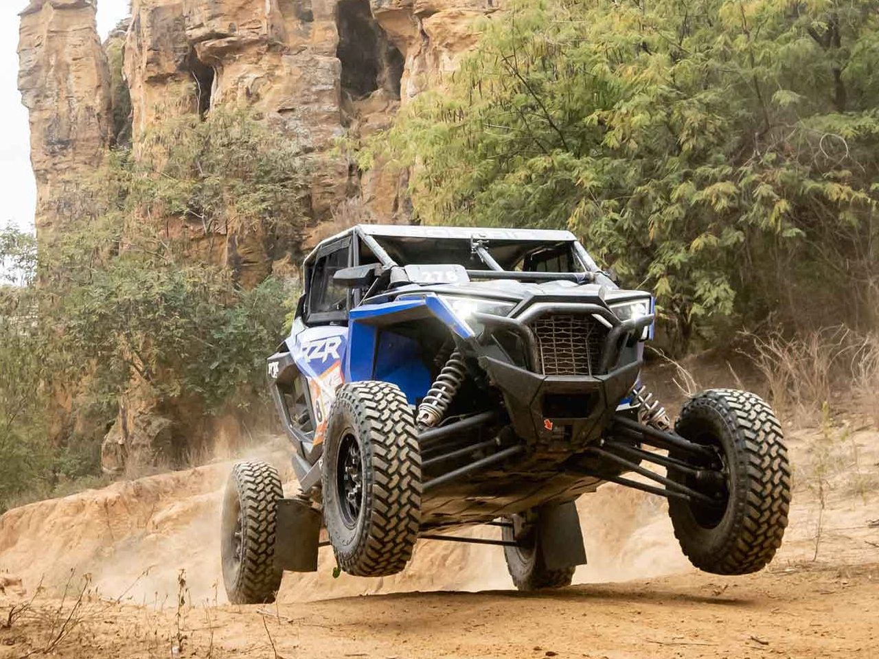 Casey Currie Races Sertões Rally in Stock Polaris RZR Pro XP UTV Driver