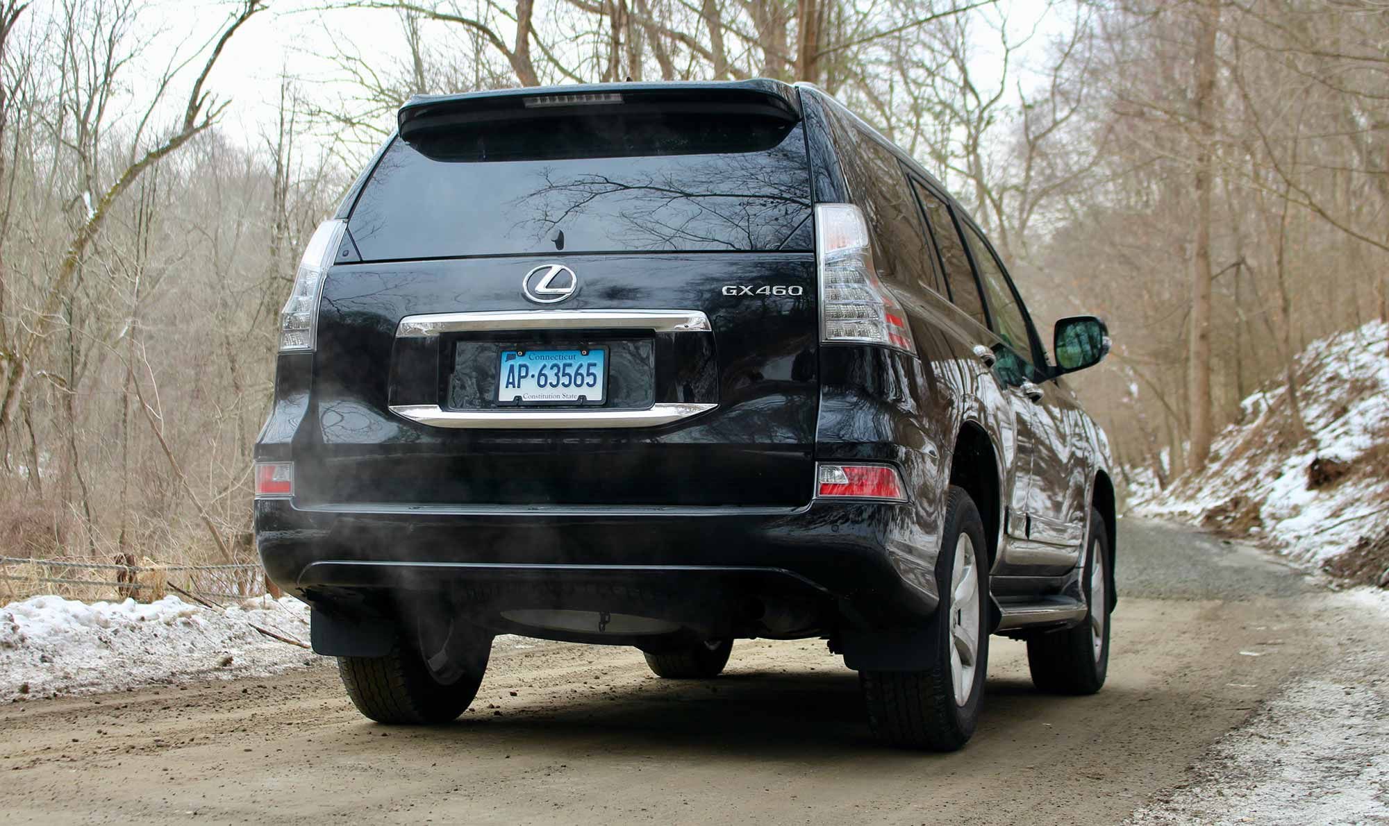 The GX 460 is capable of towing 6,500 pounds. It has a factory hookup for trailer electric, but ours didn’t come with a hitch. More on that in the near future.