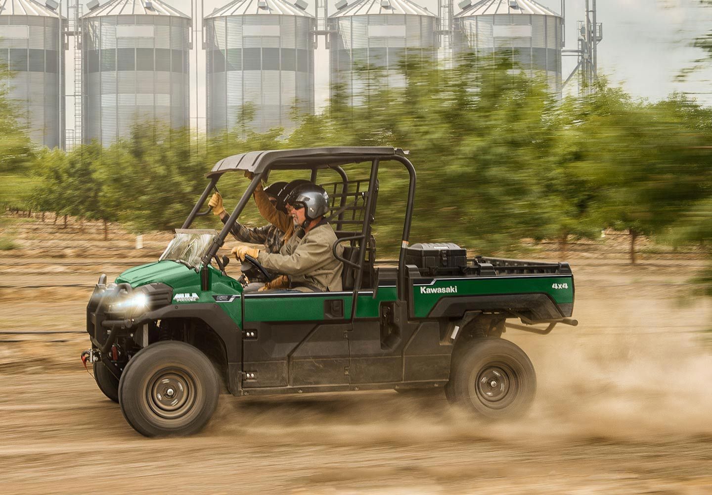 Kawasaki Trots Out Two 820-Series Mules | UTV Driver