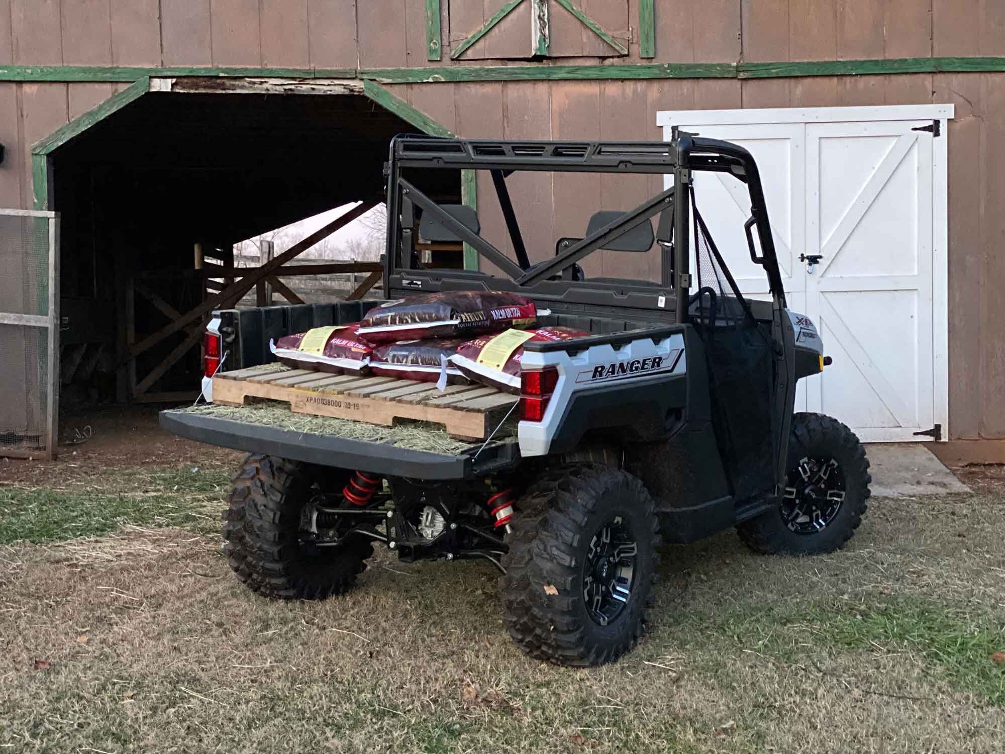 We started with light loads on the farm, but things escalated quickly.