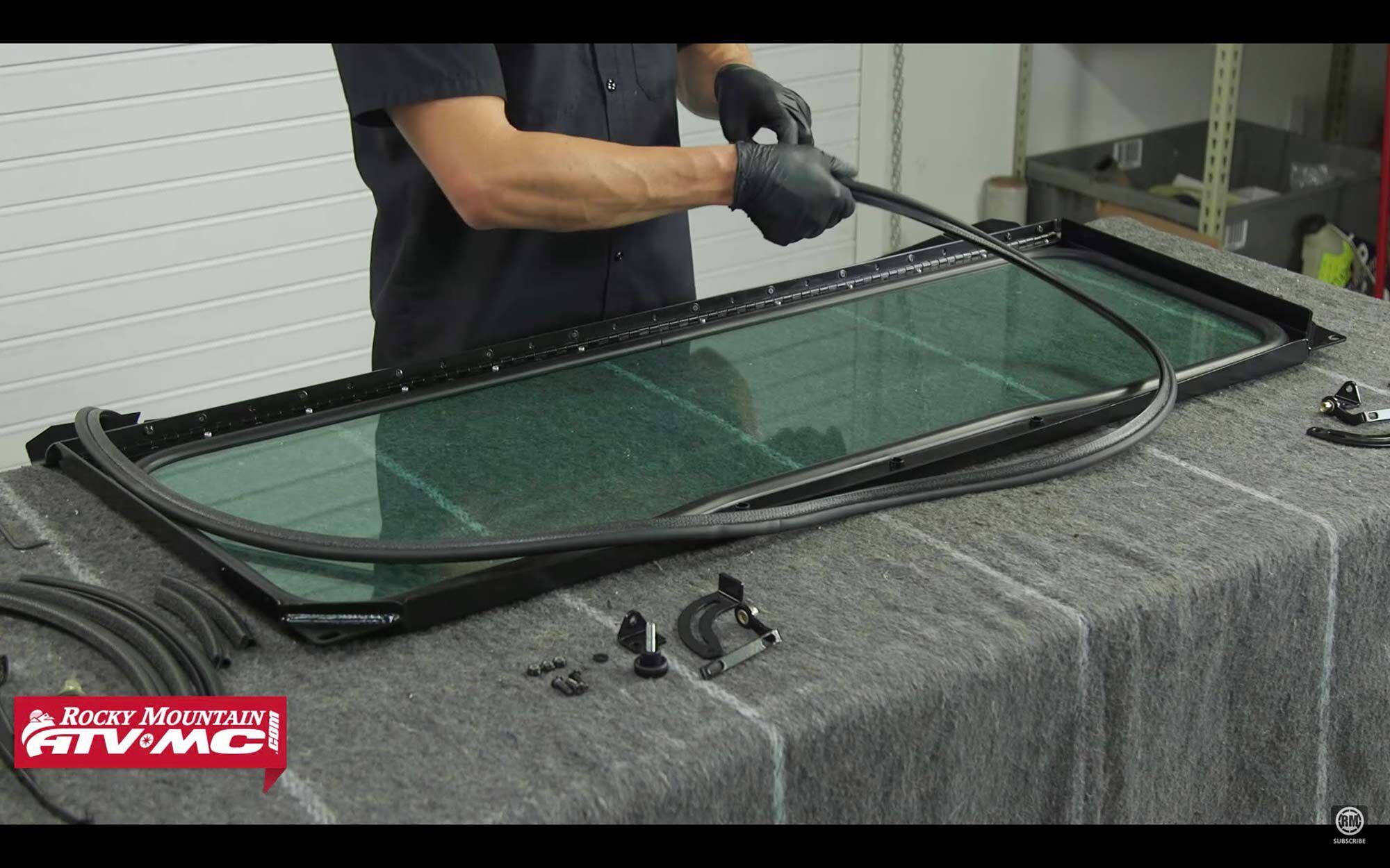 Installing the windshield is easily the most complicated part of getting the kit assembled, but it’s well worth the effort.