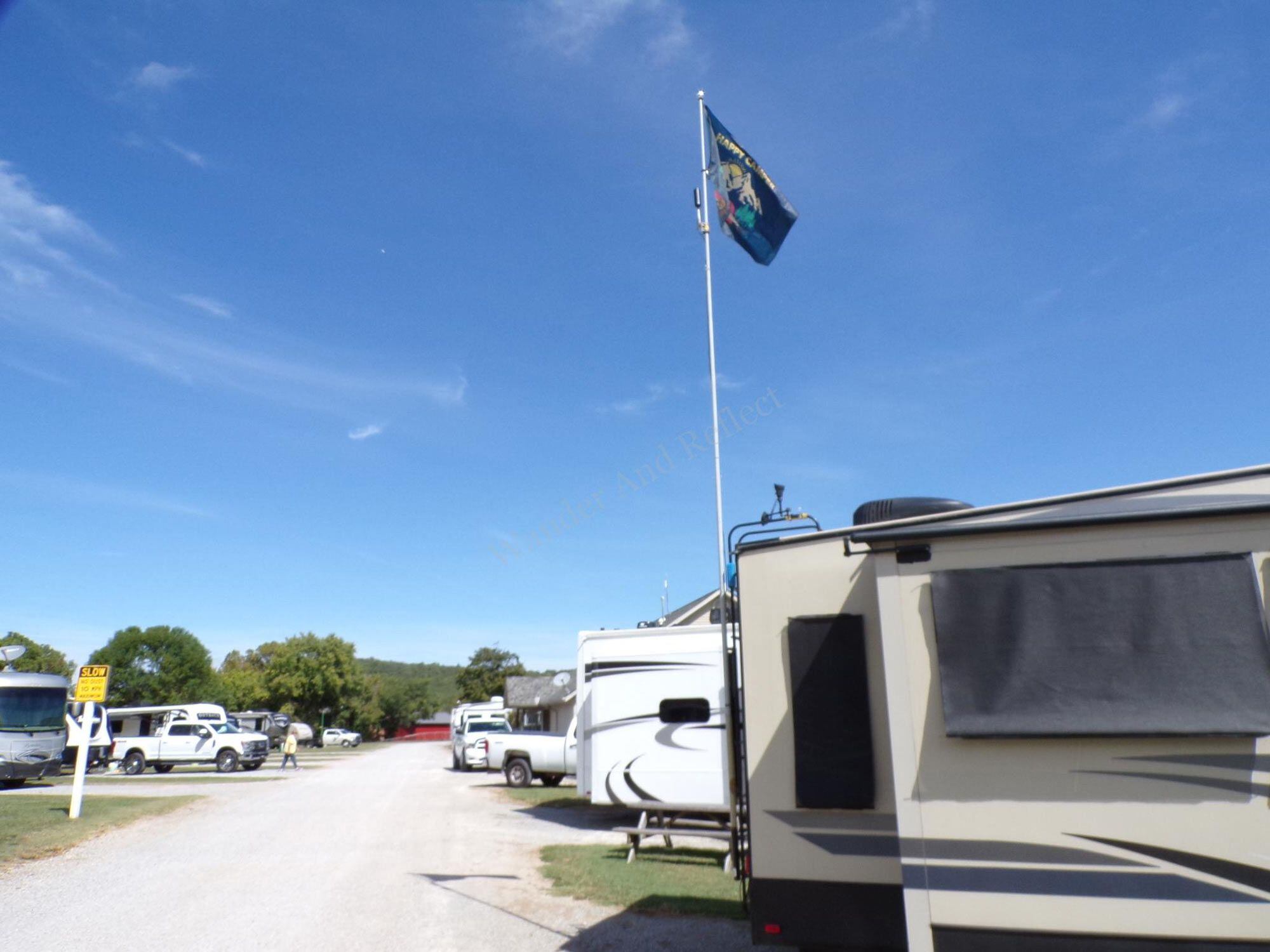 Options like telescoping flagpoles make for ideal base-camp antenna mounts.