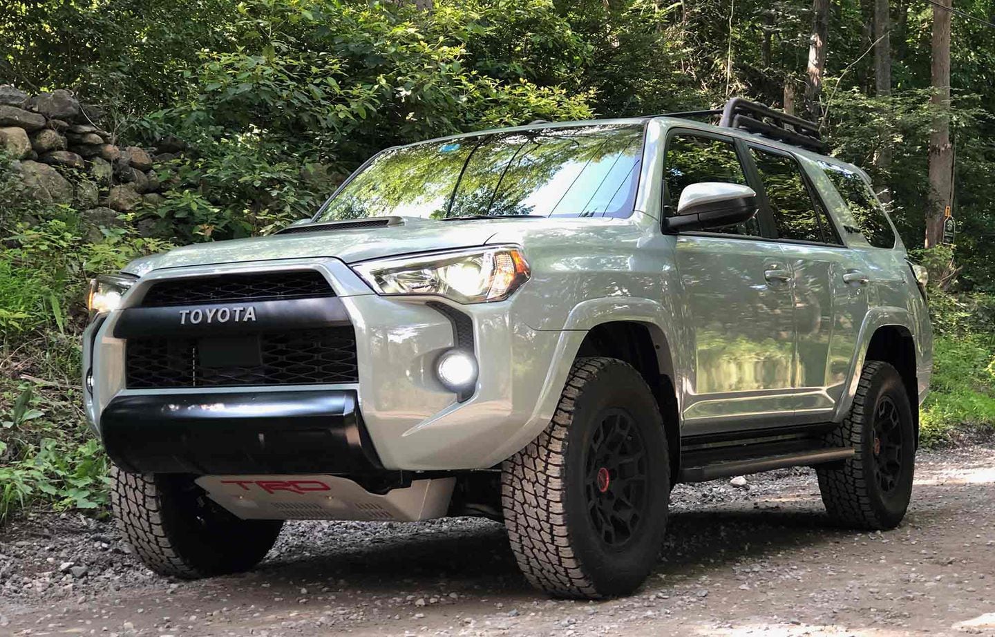 2021 toyota 4runner trd pro height with roof rack sales
