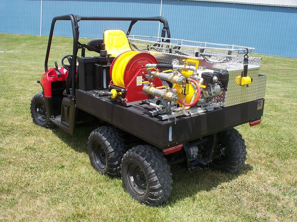 The Wildfire Series aids first responders with a miniature-sized pump truck that’s industrial grade.