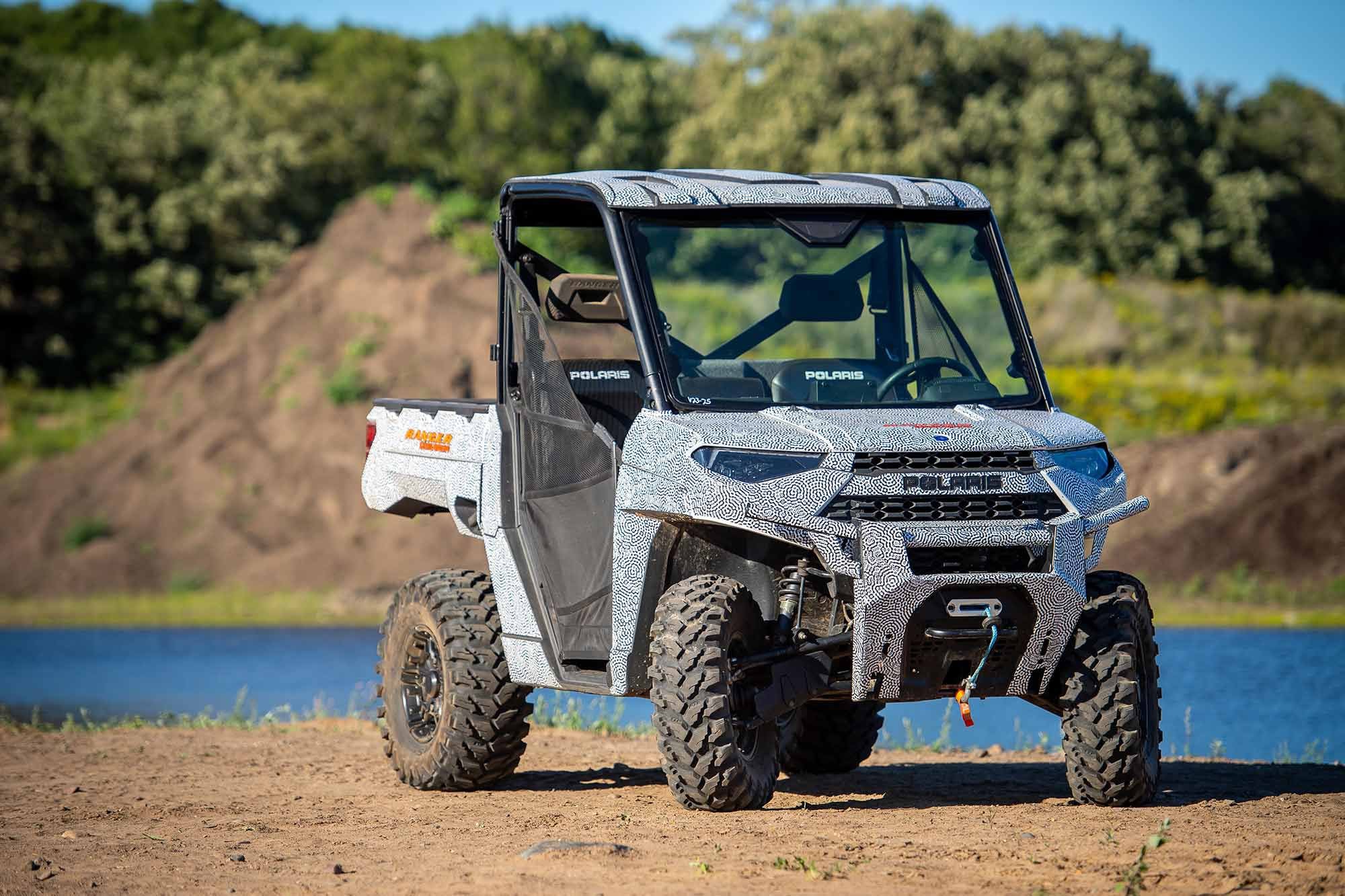 Watch the 2022 Polaris Ranger EV Do Work UTV Driver