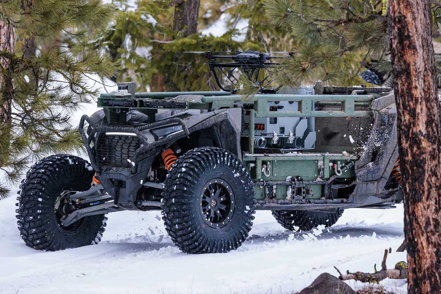 Military Makeover turns RZR into Unmanned Ground Vehicle | UTV Driver