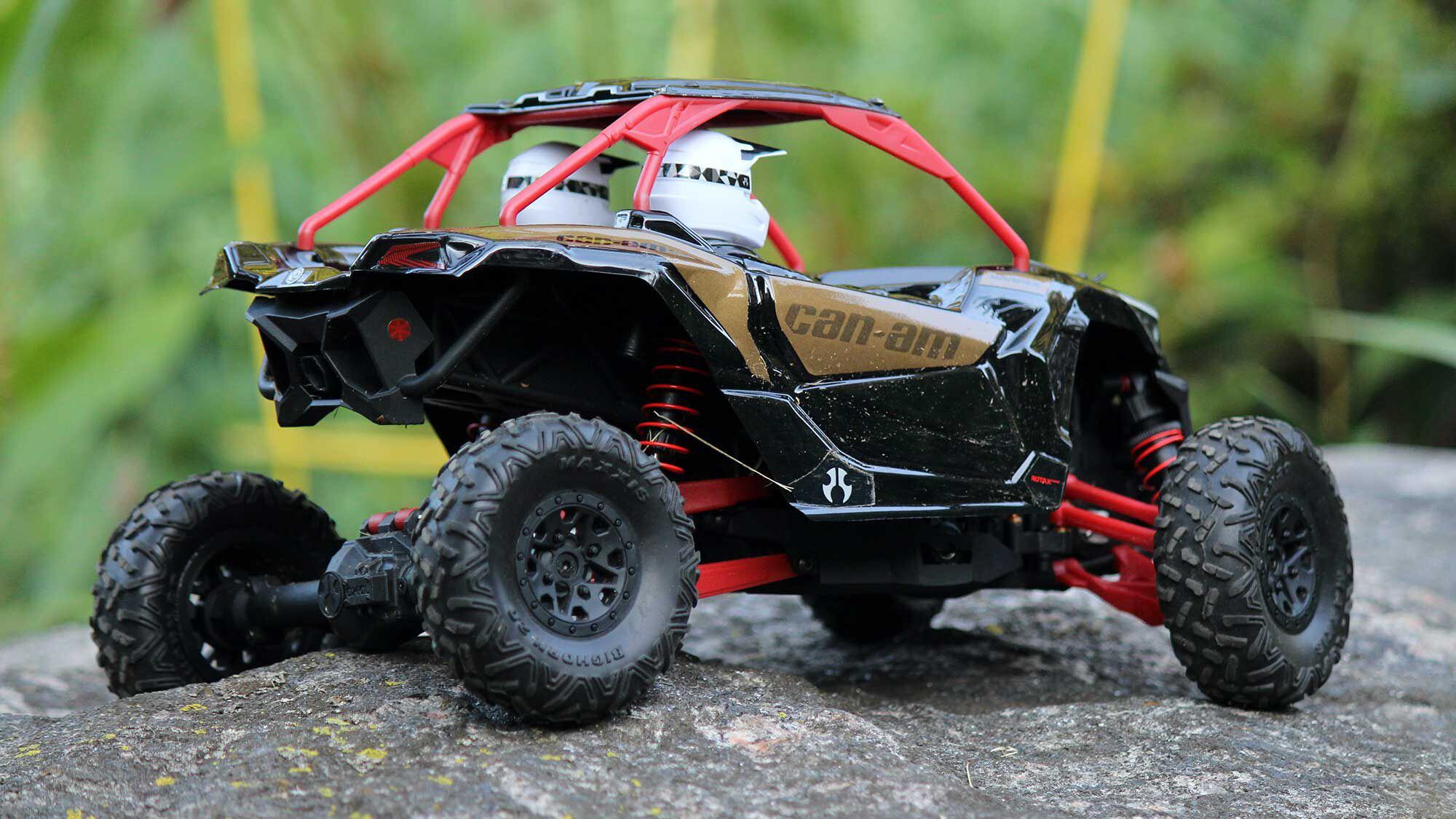 Got this axial yeti jr canam maverick for my trailer and it's absolutely  perfect I got it from a hobby shop that i didn't know we had near by that I  found