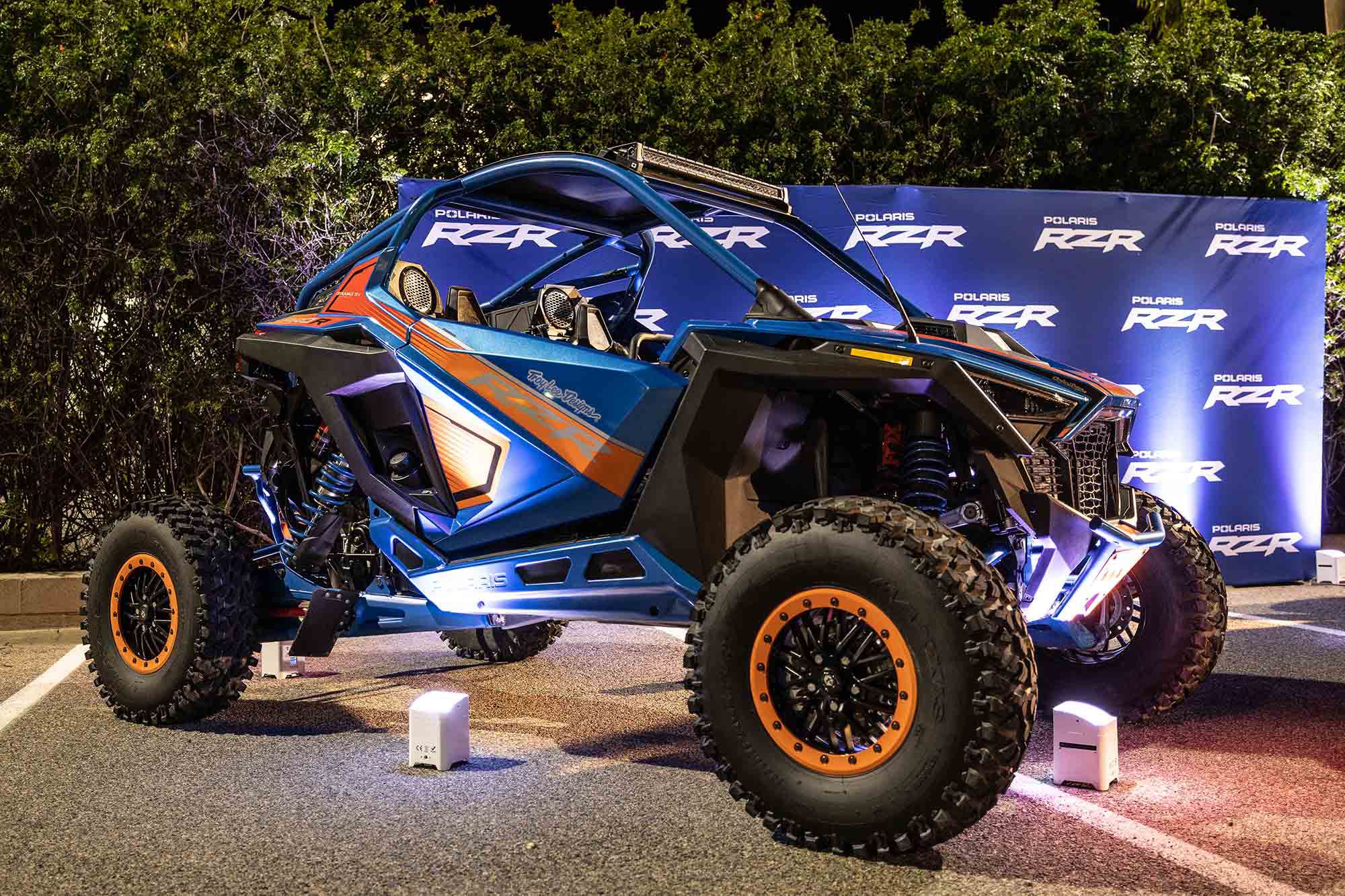 Polaris Shows Off 2023 Troy Lee Designs RZR Limited Editions | UTV