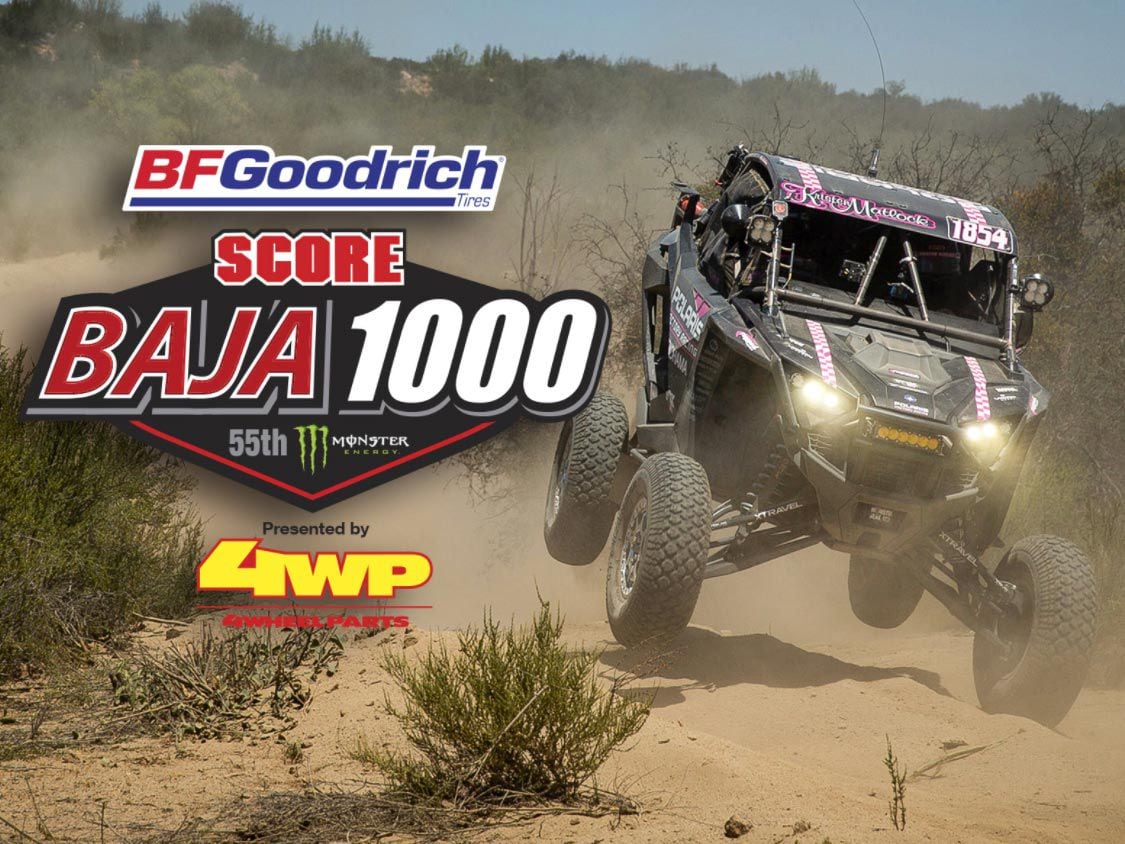 The 55th SCORE Baja 1000 Reports 266 Total Entries UTV Driver