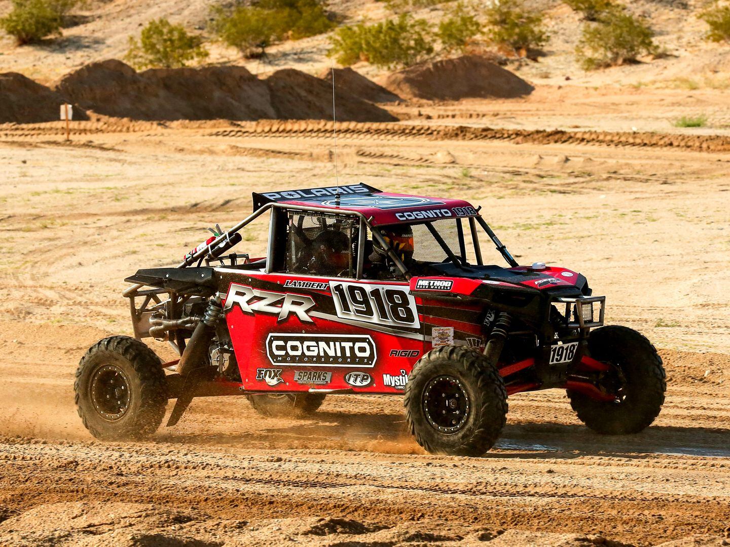 Polaris RZRs Sweep Laughlin Desert Classic UTV Driver