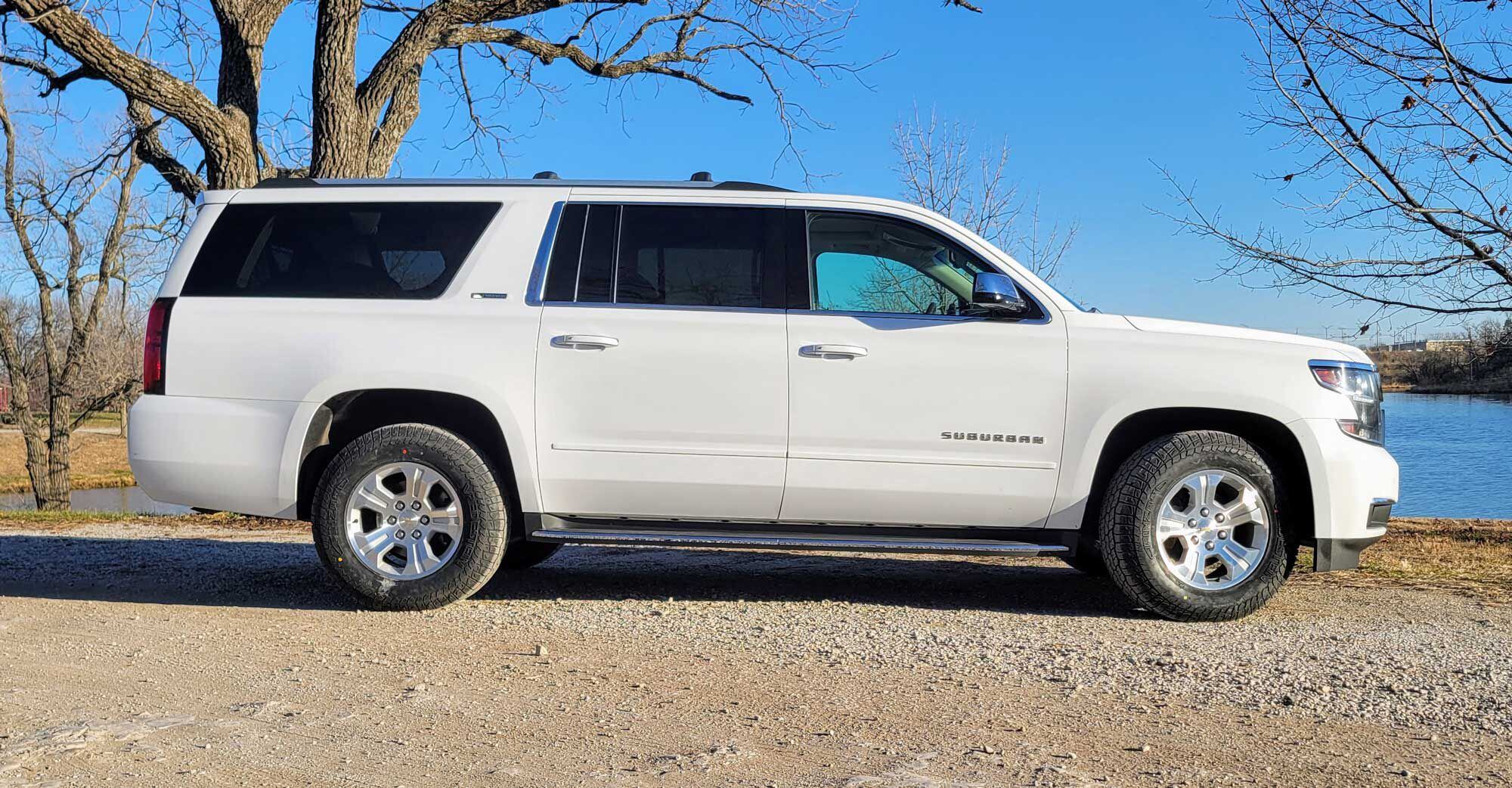 We run Vredestein Pinza ATs on a 2017 Chevrolet Suburban Premier. It’s not exactly an off-road rig, but the Pinzas give it ample traction wherever we take it.