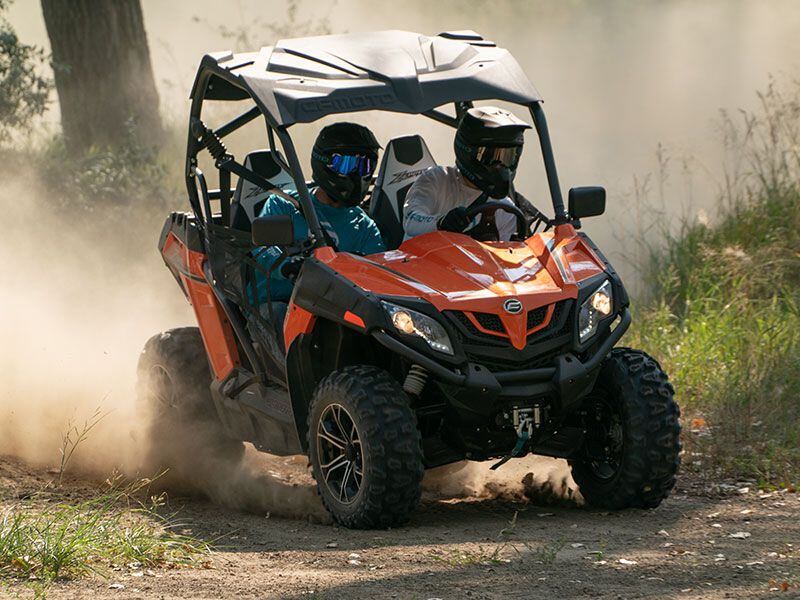 CFMoto’s ZForce 500 Trail can squeeze into the back of many full-size pickups.