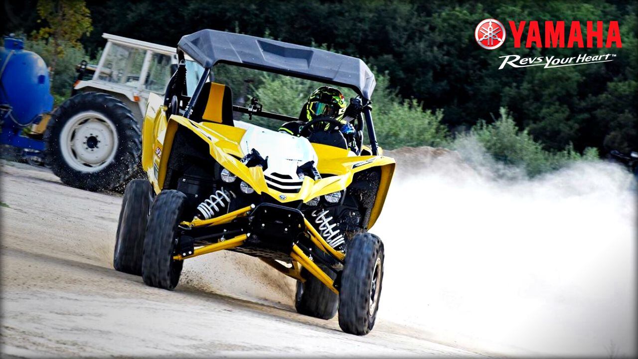 Multi-time MotoGP World Champion Valentino Rossi Shows Off His UTV