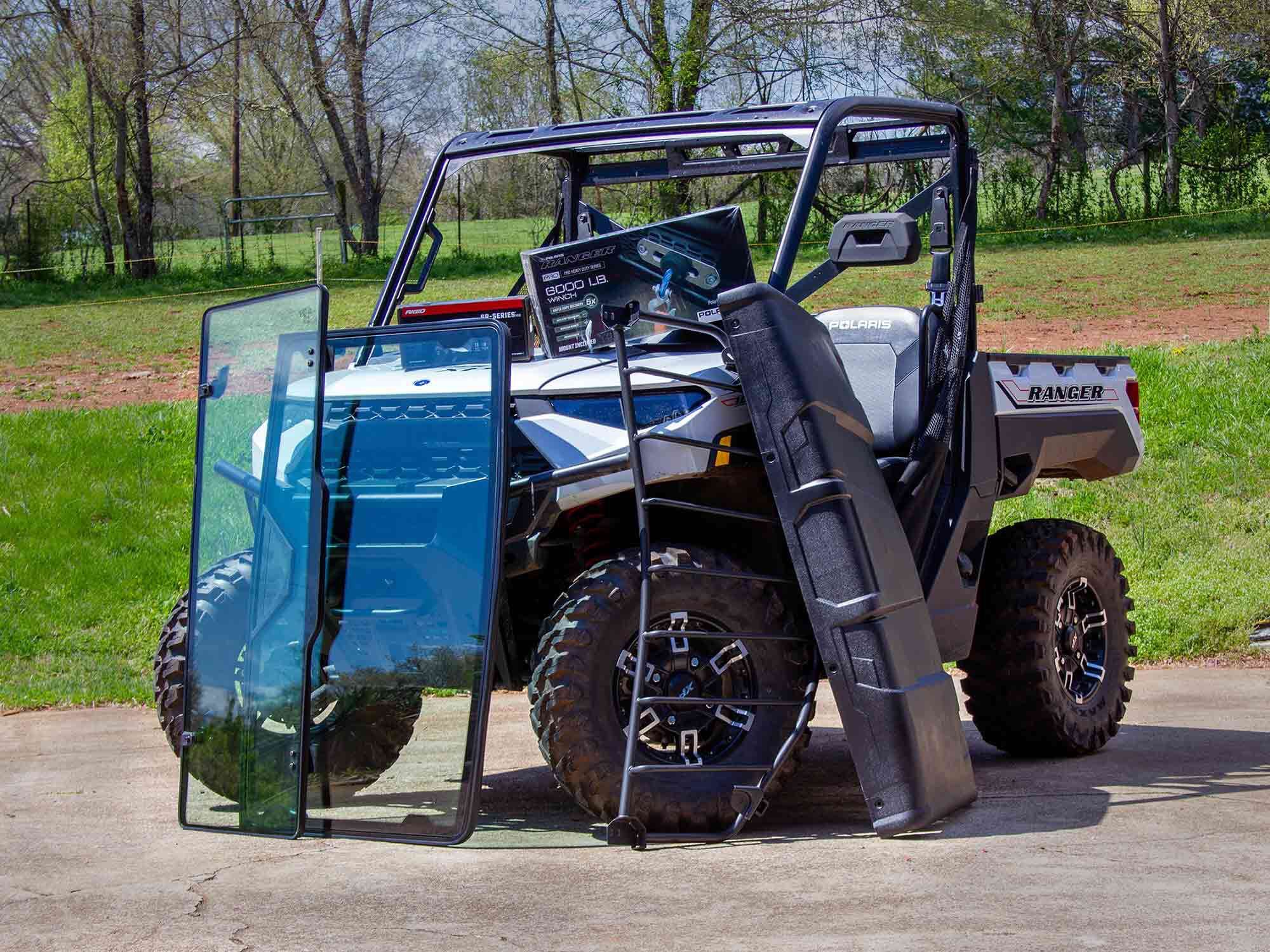 What it looks like to throw a stack of dollar bills at a Polaris Ranger.