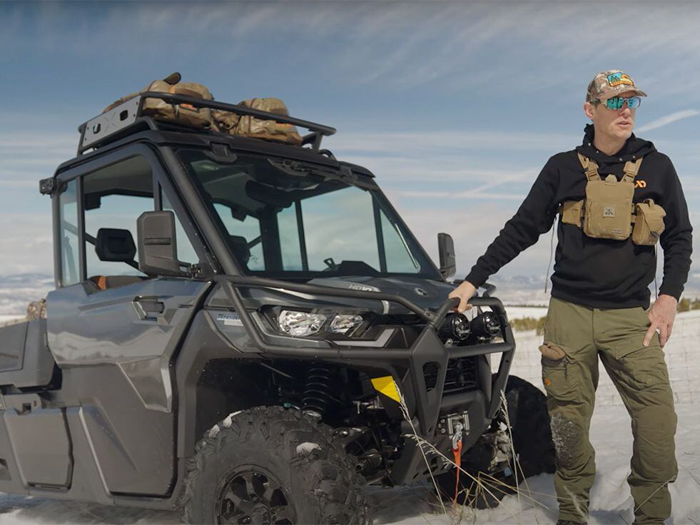 Check Out Steven Rinella’s CanAm Defender Pro UTV Driver