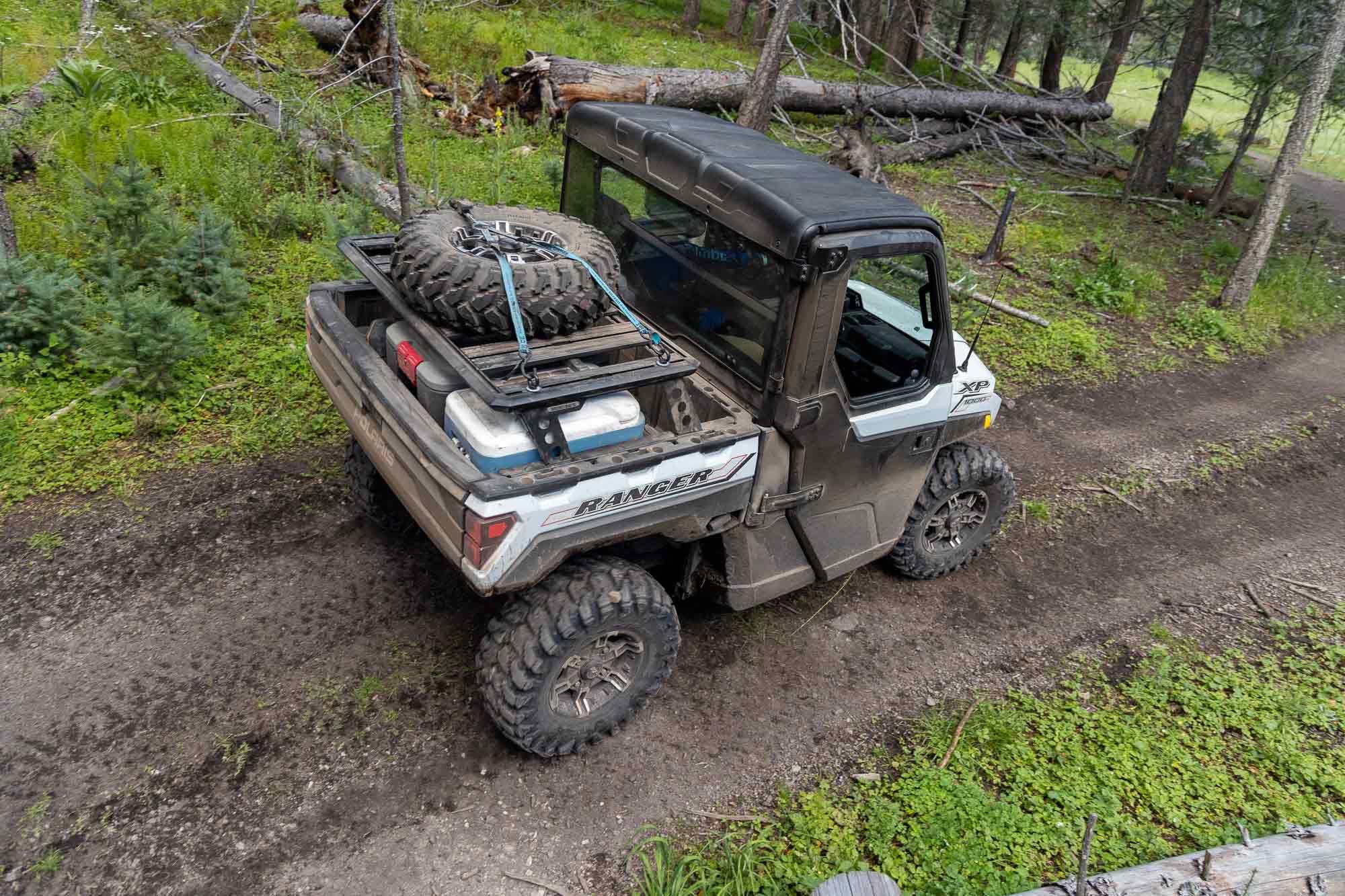 The Rhino-Rack system adds utility to an already capable UTV.