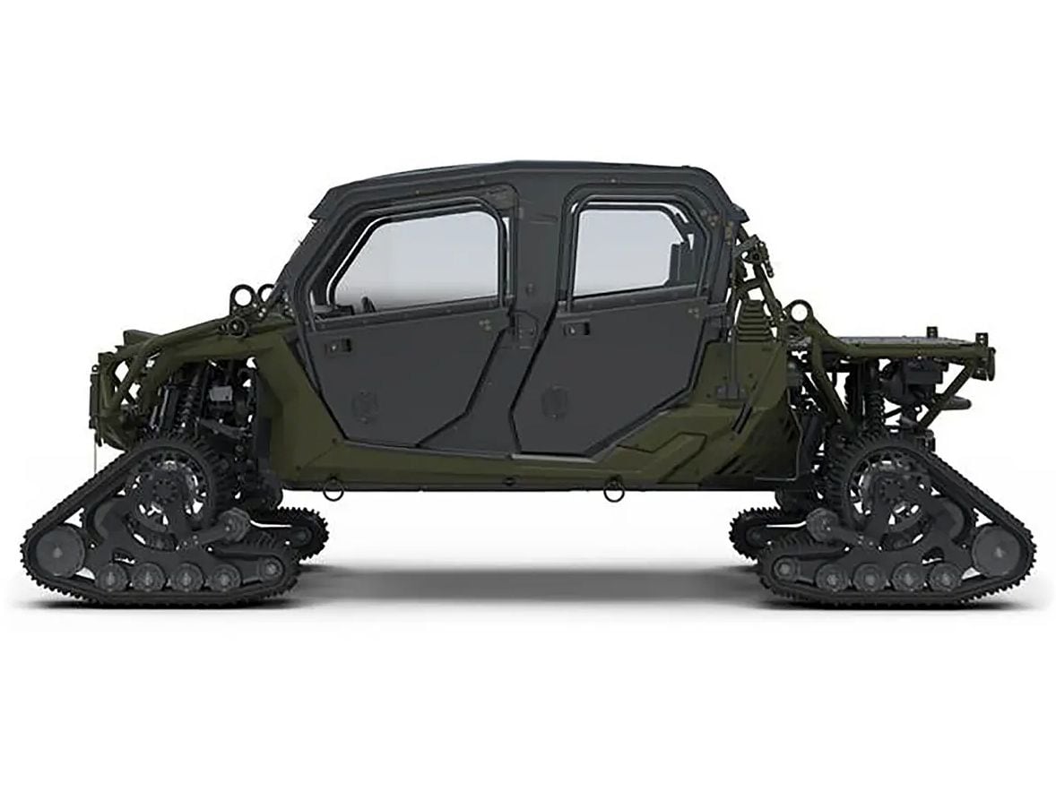 Polaris Unveils Track Kits for the MRZR Alpha UTV Driver